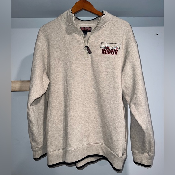 Baltic Born Sweaters - Baltic beige quarter‎ zip